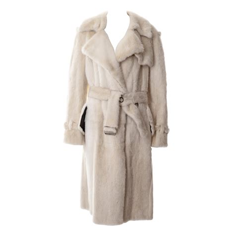 gucci mink white|Gucci mink coat price.